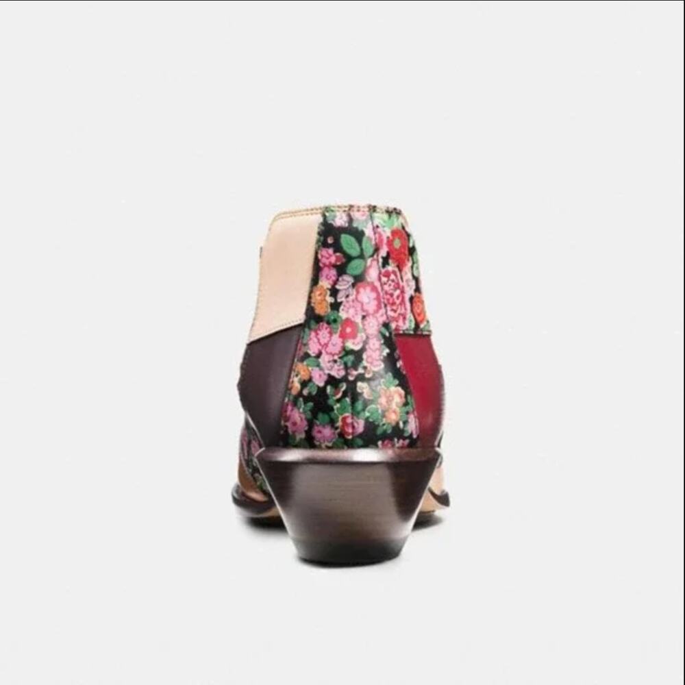 Coach Patchwork Bandit Shoe Hickory/Brick Multi 5 - Picture 4 of 9